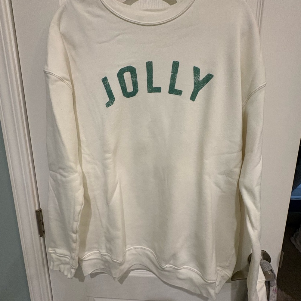 Elegant Cream 'Jolly' Women's Sweater